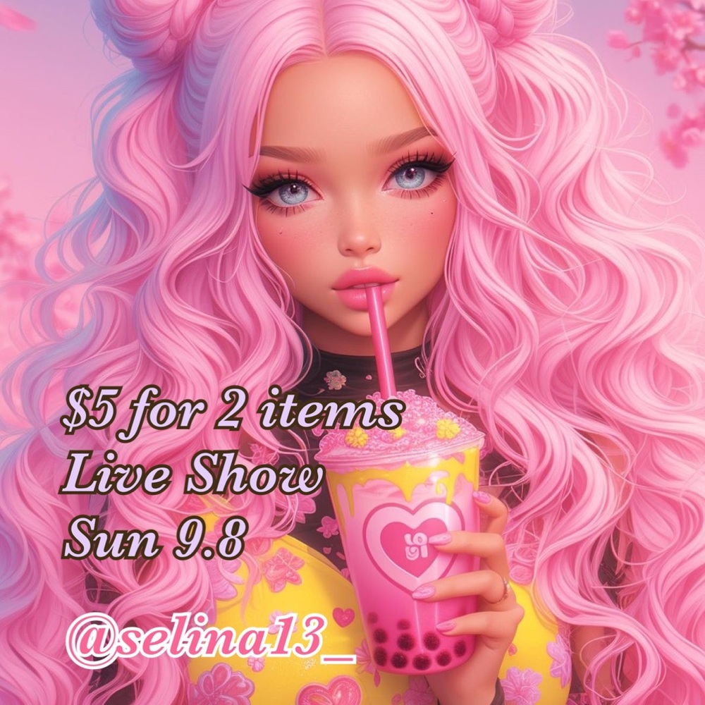 LIVE SHOW $5 for 2 items